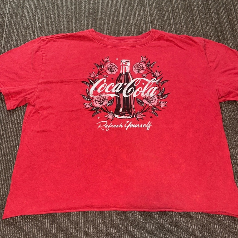 Coke Cola Cropped T-Shirt